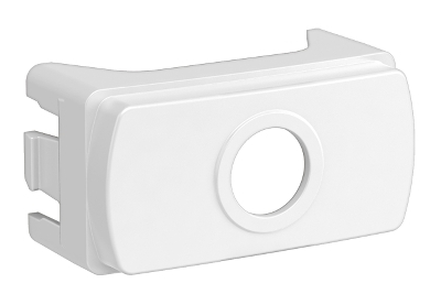 MÓDULO SAÍDA DE FIO BRANCO (2 PEÇAS POR EMBALAGEM) MILUZ S3B76610