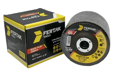 Disco Flap Grao 60 P/Acab 4-1/2 2818 Fertak