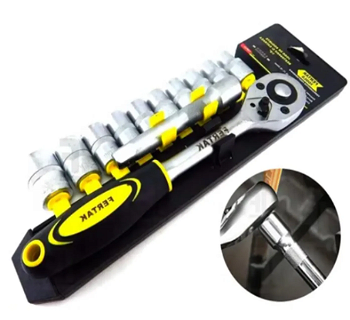 Jogo Soquete Sext 3/8" 10-22Mm 12Pcs 4815 Fertak