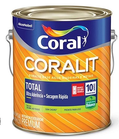 TINTA CORALIT ESM AB PR 3,6L CORAL