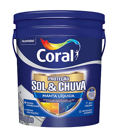 Manta Sol E Chuva Imp Br Neve 18Kg Coral