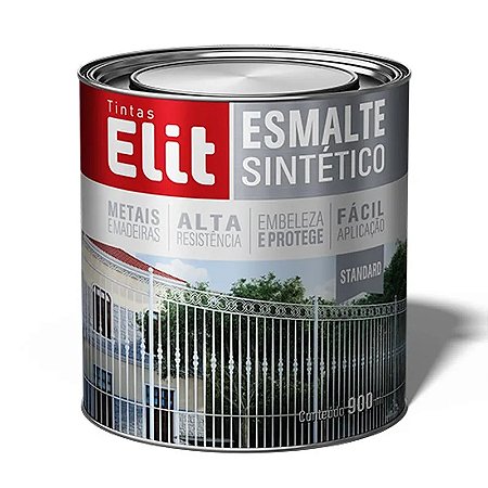 TINTA ESM SINTETICO PRETO 3,6L ELIT