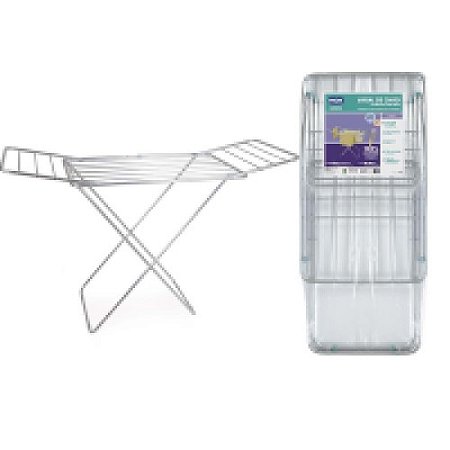Varal Chao C/ Abas Aluminio 6032 Mor