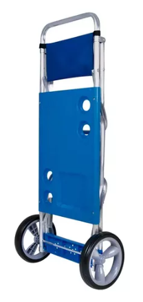 Carrinho De Praia Aluminio 111X520X49Cm 2495 Mor