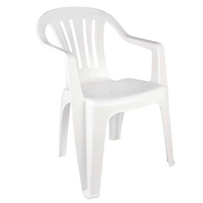 Poltrona Plastica Branca 15151101 Mor
