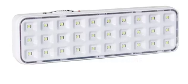 LUMINARIA EMERGENCIA 30 LEDS BIVOLT 40030034 BLUMENAU