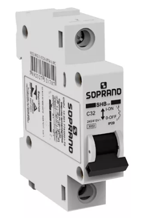 Disjuntor 20A Unipolar Din 0020.11 Soprano