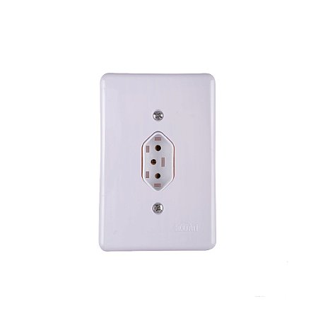 Tomada 2P+T 10A 250V Stylus 20140 Ilumi