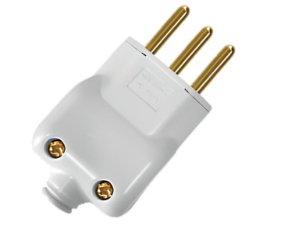 Pino Prensacabo 2P+T 10A Cinza 14050Pct Ilumi