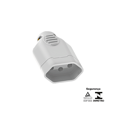 Plug Femea 2P+T 10A Cz Pct 10Pc 1431