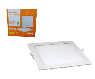 PAINEL LED EMB QUAD 36W 6500K 405X405X32MM BRONZEARTE