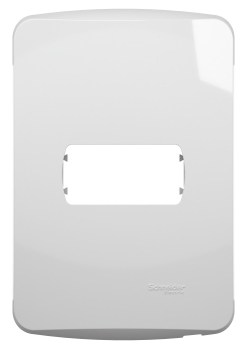 Placa 4X2 1 Modulo C/ Suporte Miluz 57210 Schneider