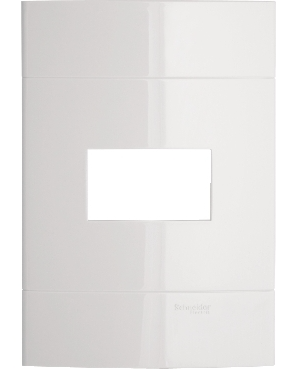 Placa 4X2 1 Modulo Decor 44211 Schneider