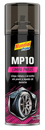 Limpa Pneus Spray 300Ml Mundial Prime