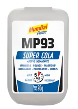 COLA ADESIVO INSTANTANEO 20G MP93 MUNDIAL PRIME