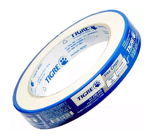 Fita Crepe 18Mmx50M Tigre