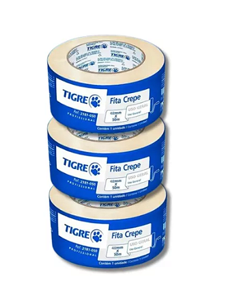Fita Crepe 48Mmx50M Tigre