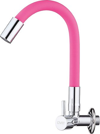 Torneira Gourmet Par Flex Rosa 4054 Civitt