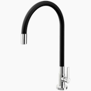 Torneira Gourmet Par Flex Preta 4045 Civitt