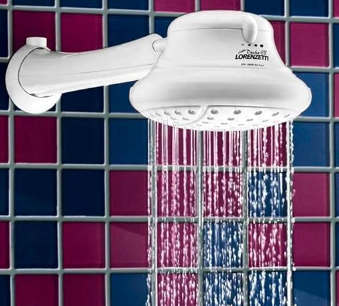 Ducha Bella Ducha 220V 4 Temp Branco 1234 Lorenzetti