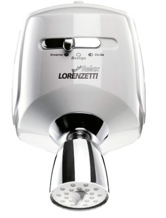 Ducha Relax 127V 3 Temp Ultra Br/Cr 0117 Lorenzetti