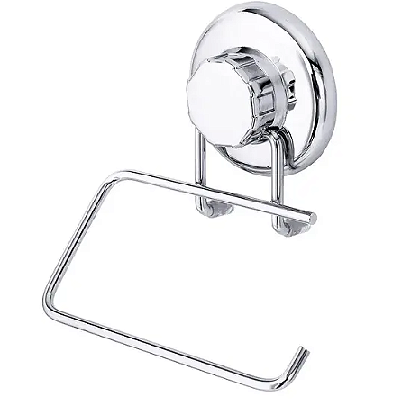 Papeleira Inox Com Ventosa 13,2X7,4X13Cm Avi/Pap Astra