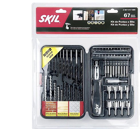 KIT FERRAMENTAS MANUAIS 67PCS 7085 SKIL