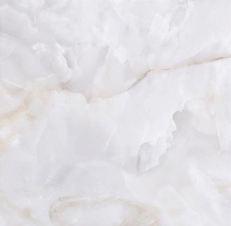 Porcelanato 90X90 Retificado Onix Bianco Lux Pol Lc CX2,40