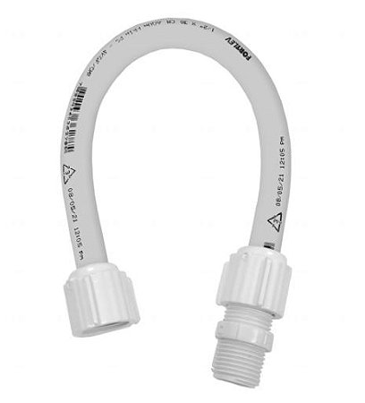 Engate Flexivel Pvc 1/2X40Cm  Fortlev