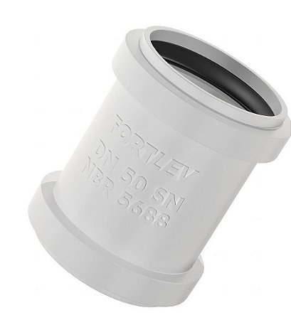 Luva De Correr Esgoto Sn Dn 75Mm Fortlev