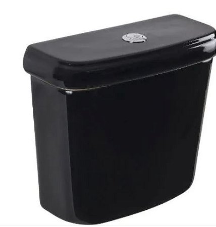 Caixa Para Bacia Acoplada Sabatini Preta Ic54 12 Icasa