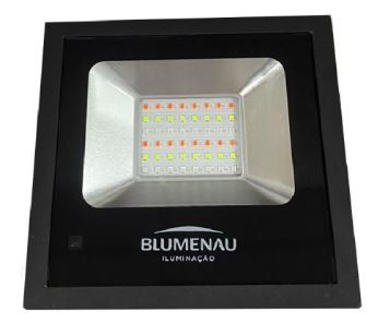 REFLETOR LED SLIM 50W RGB 74507 BLUMENAU