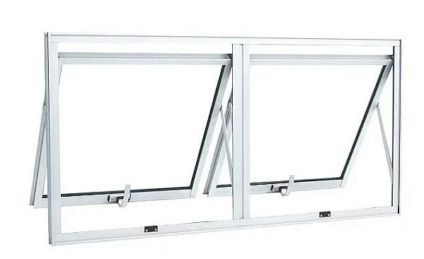 Bascula Maxin Ar 2 Seções  60X120 Natural Esquadrisol