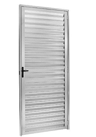 Porta Palheta Esquerda 210X80 Natural Esquadrisol