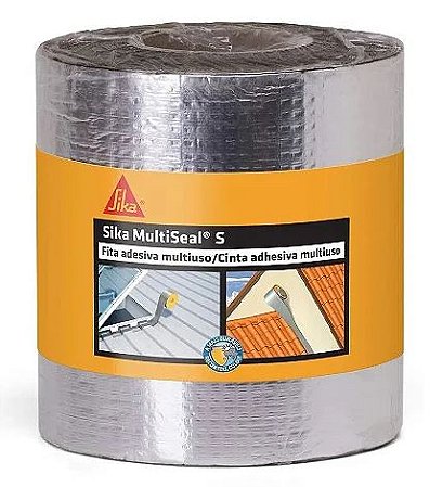 Fita Aluminio Impermeabilizante  Rolo 1,00X10M  Sika