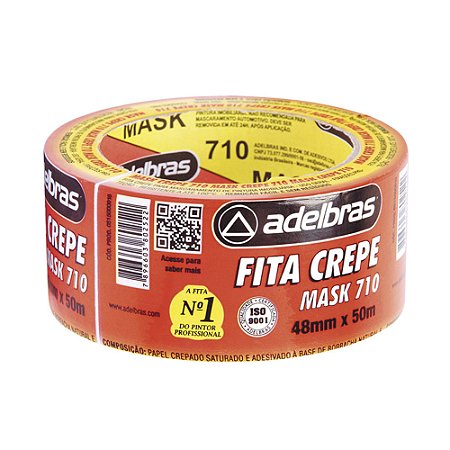 Fita Crepe 48Mmx50M 710 Adelbras