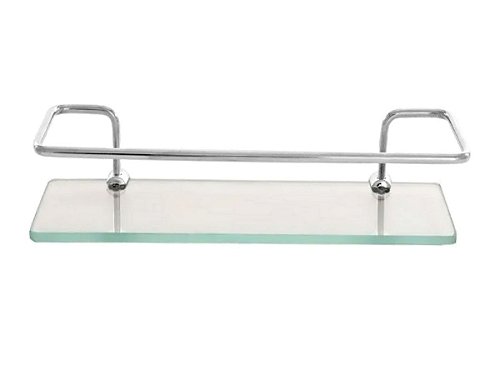 Porta Shampoo Reto 30X10 C/ Haste Alpha Hidrometais