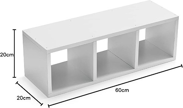 Nicho Mdp Triplo 60X20Cm Br 9892 Bemfixa
