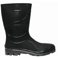 Bota PVC Preta Impermeavel 42