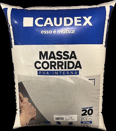 Massa Corrida Pva 20Kg Caudex