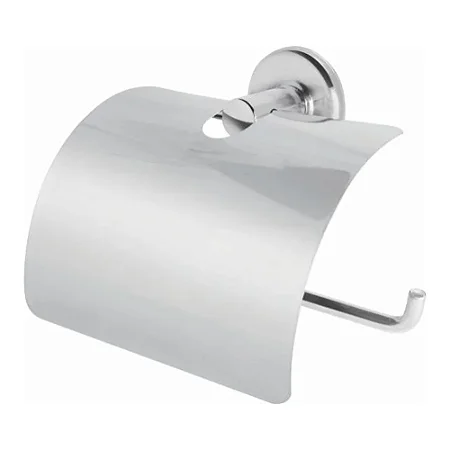 Papeleira Com Tampa Standard 48012 Clara Inox