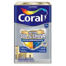 Tinta Sol E Chuva Imp Branco Neve 18L Coral