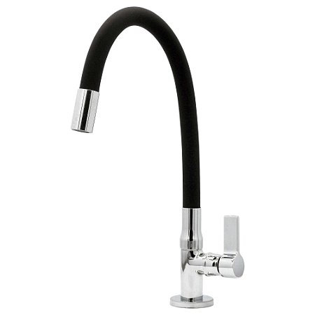 Torneira Coz Mesa C70 Gourmet Preta 3159570 Dama