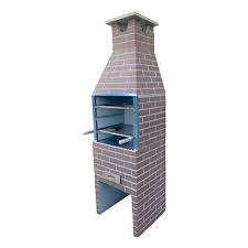 Churrasqueira Tijolinho 210X65X50Cm Rustico Standard Degrill