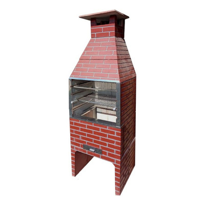 Churrasqueira Predial 210X65X50Cm Natural Degrill