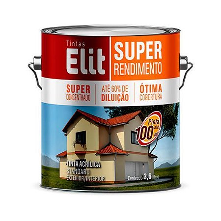 Tinta Super Rend Verde Primavera 3,6L Elit