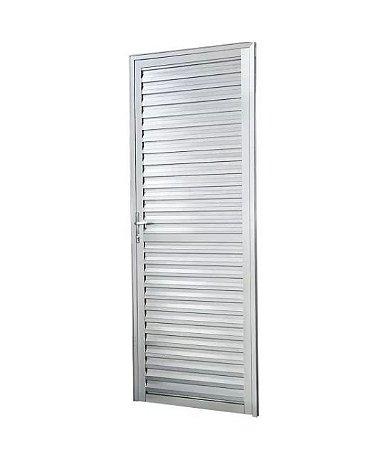 Porta Palheta Esq 210X60 Branca Esquadrisol