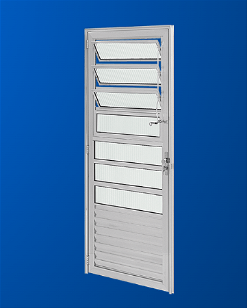 Porta Basculante Dir 210X80 Branca Esquadrisol