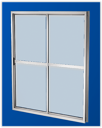 Porta Balcao 2F 210X120 Natural Esquadrisol