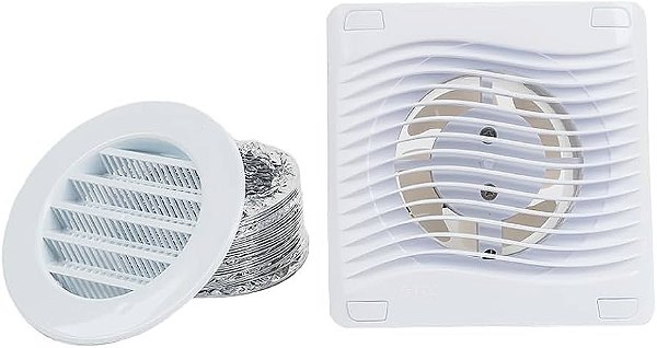 Kit Exaustor C/ Duto E Grade 90Mm 220V Kit90220 Itc